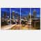 Designart - Atlanta Skyline Twilight Blue Hour - Cityscape Canvas Print
